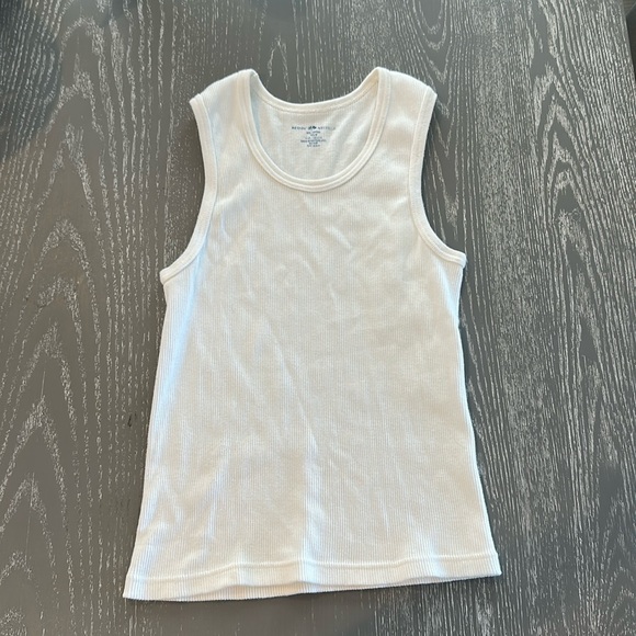 Brandy Melville Tops - white plain brandy melville tank top 🤍❕